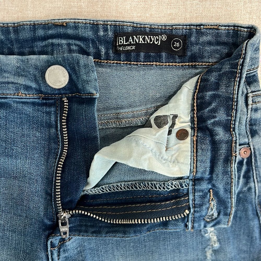Distressed Jean Shorts - Picture 3 of 3